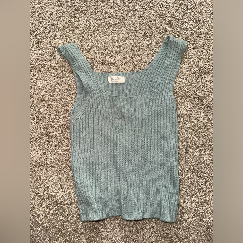 Jon Galt Pac Sun Light Green Teal Tank